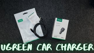 UGREEN 130W CAR CHARGER   UNBOXING AND TEST [upl. by Ykroc]