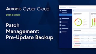 PreUpdate Backup  Acronis Cyber Protect Cloud  Acronis Cyber Cloud Demo Series [upl. by Buna]