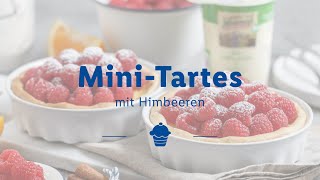 Verführerische MiniTartes mit Himbeeren  himmlischer Genuss [upl. by Gilli]