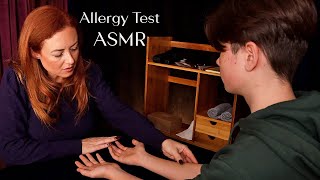 ASMR Allergy Testing Appointment 🌟 Real Person Arms Brushing Bottles [upl. by Llerrehs]