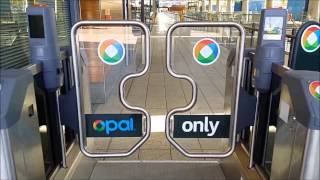 Opal Card Only Ticket Barriers at Olympic Park Station in Operation [upl. by Jamie]