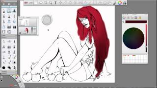 Basics of Sketchbook Pro Tutorial [upl. by Nommad990]