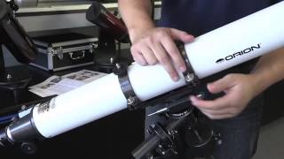 How to Set Up Orion AstroView 90mm Equatorial Refractor Telescope  Orion Telescopes [upl. by Neeham426]