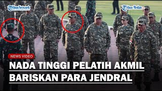 KERAS Nada Tinggi Pelatih Arahkan Para Menteri Baris berbaris Prabowo Ikut Berdiri Paling Depan [upl. by Harvie]