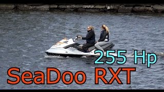 SeaDoo RXTX braking from full speed [upl. by Ntsud]