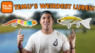 Fishing With TEMU’s Weirdest Lures [upl. by Leonard]