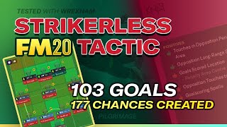 Amazing Strikerless Tactic Won Multiple Trophies  Football Manager 2020 Tactics [upl. by Viviane]