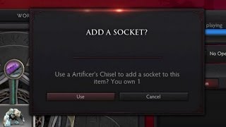 Dota 2 Artificers Chisel preview [upl. by Isadore43]