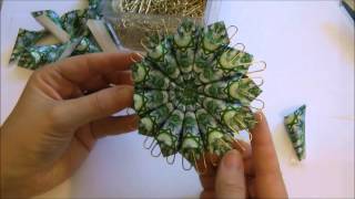 FLOWER ORNAMENT TUTORIAL [upl. by Beatrice934]