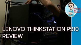 Lenovo ThinkStation P910 QUADRO P6000 Review [upl. by Irianat]