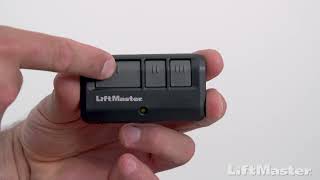 How to Program LiftMasters 891LM and 893LM Remote Controls to a Garage Door Opener [upl. by Lejeune]