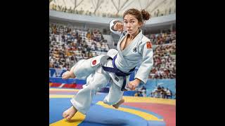 Amandine Buchard atteint les demifinales aux JO 2024 en judo Podcast [upl. by Glennie955]