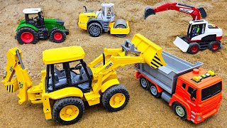 Mega RC Trucks RC Heavy Haulage RC Car Transport RC Traktor Volvo Lesu BL71 RC Wheel Loader Dozer [upl. by Hooker]