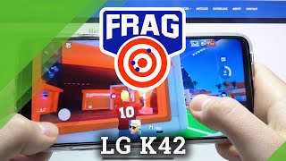 Gaming Quality Test on LG K42  FRAG Pro Shooter Gameplay [upl. by Alric]