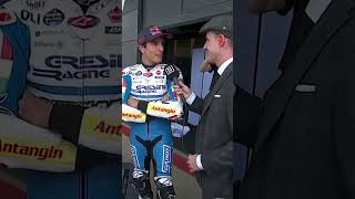 Marc Márquez y su reacción al ver a Pol Espargaró e Izaskun Ruiz trajeados MotoGP [upl. by Anyak850]