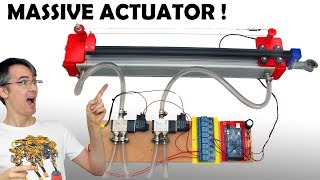 Experiments with Position Control of Pneumatic Actuators  James Bruton [upl. by Veneaux142]