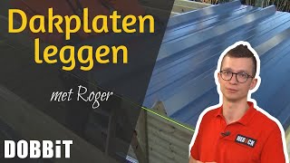 Dakplaten leggen met Roger [upl. by Arahs472]