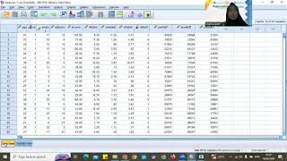 Penggunaan SPSS Input exel di SPSSCase summary SPSS amp STATISTIK DESKRIPTIF SPSS [upl. by Bouchier]