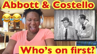 Jamaican First Time Reaction To WHO’S ON FIRST  Abbott and Costello Reaction Video [upl. by Anec769]