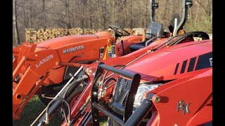 147 Comparing RK 37 to Kubota L 3901 [upl. by Berna]