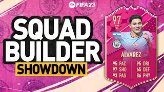 SQUAD BUILDER SHOWDOWN FUTTIES ALVAREZ FIFA 23 ULTIMATE TEAM [upl. by Him]