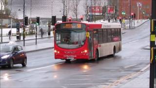 Buses in Birmingham 140117 [upl. by Lantha]