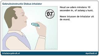 Medicatie toedienen via de luchtwegen met een poederinhalator [upl. by Sanjay]