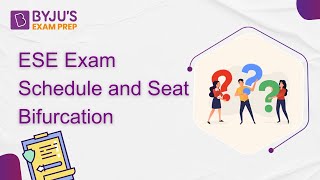 ESE Exam Schedule Released amp Seats Bifurcation  ESE 2024 Exam Schedule  BYJUS GATE [upl. by Eseekram875]