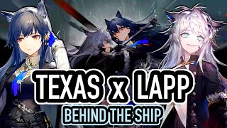 TEXAS x LAPPLAND Best Frenemies or more  Arknights Lore [upl. by Nawd]