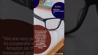 Safilo is coming up with smart glasses with Amazons alexa under the brand carrera eyewear [upl. by Deegan]