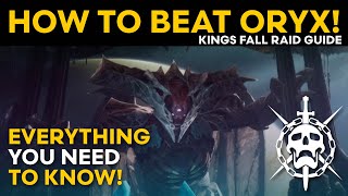 Full Oryx Boss Fight Breakdown  Everything You Need To Know  Kings Fall Raid Guide  Destiny 2 [upl. by Nosraep782]