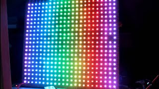 How to make large rgb led display at home DIY [upl. by Akiehsat]