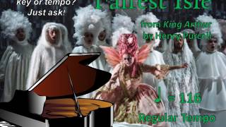 Fairest Isle by Purcell Piano Accompaniment [upl. by Atiluj71]