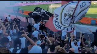 Spezia Sampdoria 17 09 2022 curva ferrovia [upl. by Burris]