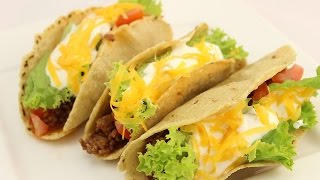 Tacos selber machen  Taco Shells selber machen  Füllung [upl. by Hance]