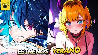 🔥 ESTRENOS ANIME POTENTES TEMPORADA VerANO 2024 🔝 [upl. by Hnad894]