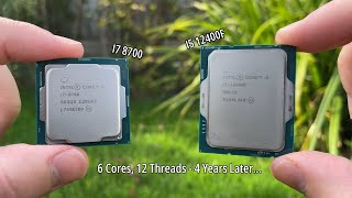 I7 8700 vs I5 12400F  6 Cores and 12 Threads 4 Years Later [upl. by Ades]