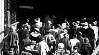 San Francisco Market Street and Ferryboats 1937 [upl. by Ydnih]