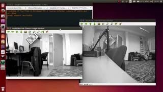 ROS and OpenCV stereo camera chessboard detection [upl. by Dell]