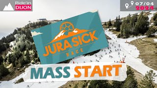 JURA SICK RACE 2024  La mass start vue de larrière  POV [upl. by Letnohs]