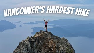 Hiking the HOWE SOUND CREST TRAIL in a Single Day [upl. by Acirat]