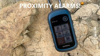 Garmin eTrex 22x amp 32x proximity alarms Get notified when you are close to your destination [upl. by Noraf979]