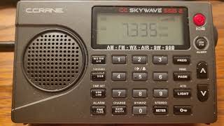 C Crane Skywave SSB2 Shortwave091924 R Marti in Spanish from Greenville North Carolina [upl. by Conti]