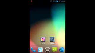 Android 412 Jelly Bean Running On Sony Xperia Live With Walkman [upl. by Amandi]