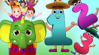 Canción de Números  Aprende a Contar Desde 1 a 20 Learn Numbers 1 to 10  ChuChu TV [upl. by Nivrac796]