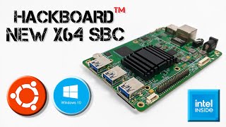 HackBoard Review  New X86 SBC [upl. by Pauletta]