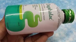 Duphalac Syrup  Lactulose solution  constipation  Duphalac syrup use side effects review Hindi [upl. by Fredela]