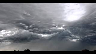 Undulatus asperatus clouds over Lincoln NE [upl. by Schreibman]