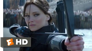 The Hunger Games Mockingjay Part 2 2015  May Your Aim Be True Scene 910 [upl. by Conner]