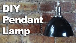 DIY Pendant Light How To  GardenFork Sponsored Video [upl. by Chadbourne]